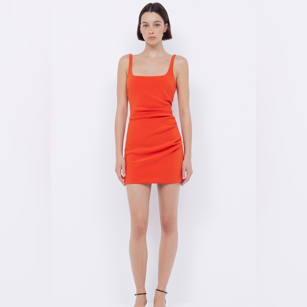 NWT Bec & Bridge Karina Mini Dress in Fire Red size 6
